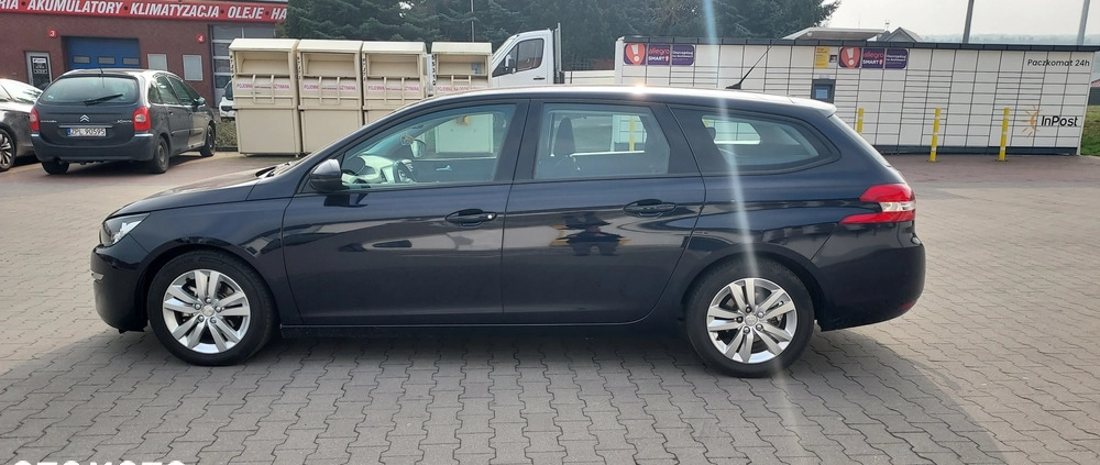 Peugeot 308 cena 27400 przebieg: 217000, rok produkcji 2015 z Police małe 92